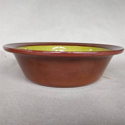 olivengrøn rörstrand skål brugt